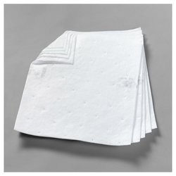 3M™ 051138-28991 HP-156 High Capacity Sorbent Pad, 43 in L x 48 in W x 1 in THK, 37.5 gal Absorption, Polypropylene