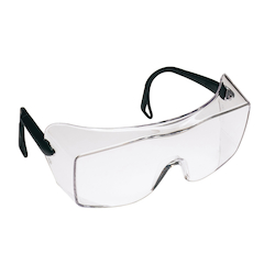 3M™ 078371-12166 2000, Anti-Fog/Anti-Scratch, Clear Lens, Frameless Frame, Black, Plastic Frame, Polycarbonate Lens, ANSI Z87.1-2015, ANSI Z87.1-2003, ANSI/ISEA Z89.1-2014 Type 1