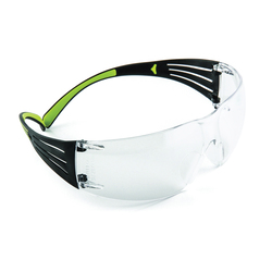 3M™ 078371-66211 400 Lightweight, Anti-Fog, Clear Lens, Frameless Frame, Gray, Polycarbonate Frame, Polycarbonate Lens, ANSI Z87.1-2015, CSA Z94.3
