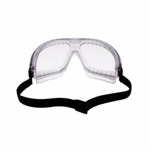 3M™ Aearo Lexa™ Splash GoggleGear™ 078371-62337 Lightweight Safety Goggles, Anti-Fog/Anti-Scratch Clear Polycarbonate Lens, 99.9 % UV Protection, Elastic Strap, ANSI Z87.1-2003, CSA Z94.3-2007