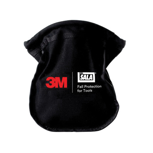 3M DBI-SALA Fall Protection 852684-93224 Small Parts Pouch, Duck Canvas, Black, For Use With Tool Belts