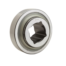 BCA® DC210TTR4 DC Series Type 7 Square Bore Farm Implement Bearing, Cylindrical Bearing, 29.972 mm Dia Bore, 90 mm OD, 30.2 mm W, 35000 N Load