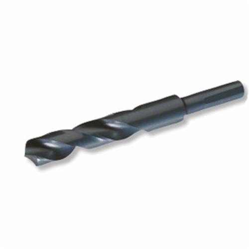 Chicago-Latrobe® 55454 190 General Purpose Silver & Deming Drill, 27/32 in Drill - Fraction, 0.8438 in Drill - Decimal Inch, 1/2 in Shank, HSS