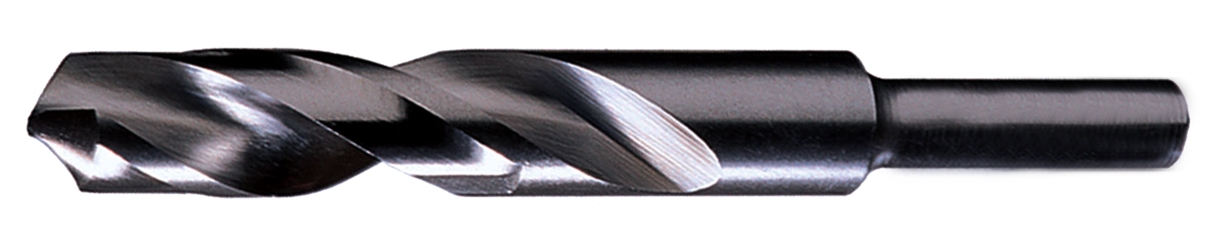 Chicago-Latrobe® 55454 190 General Purpose Silver & Deming Drill, 27/32 in Drill - Fraction, 0.8438 in Drill - Decimal Inch, 1/2 in Shank, HSS