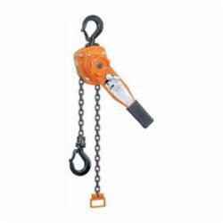 CM® 5311 653 Lever Chain Hoist, 0.75 ton Load, 10 ft H Lifting, 33 lb Rated