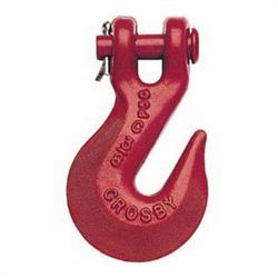Crosby® 1027285 Clevis Grab Hook, 10 mm Trade, 3.22 ton Load, 80 Grade, Hook Attachment, A330 Forged Alloy Steel