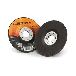 Cubitron™ II 046719-82279 Type 27 Cut-Off Wheel, 4-1/2 in Dia x 1/8 in THK, 7/8 in Center Hole, 36 Grit, Precision Shaped Ceramic Abrasive