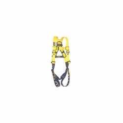 3M DBI-SALA Fall Protection 1102000C Delta™ Multi-Purpose Unisex, Universal, 420 lb Load, Repel™ Polyester Strap, Tongue Leg Strap Buckle, Steel/Aluminum/Stainless Steel Torso Buckle/Stainless Steel Grommet Leg Buckle/Steel Chest Buckle Hardware, Blue/Yellow