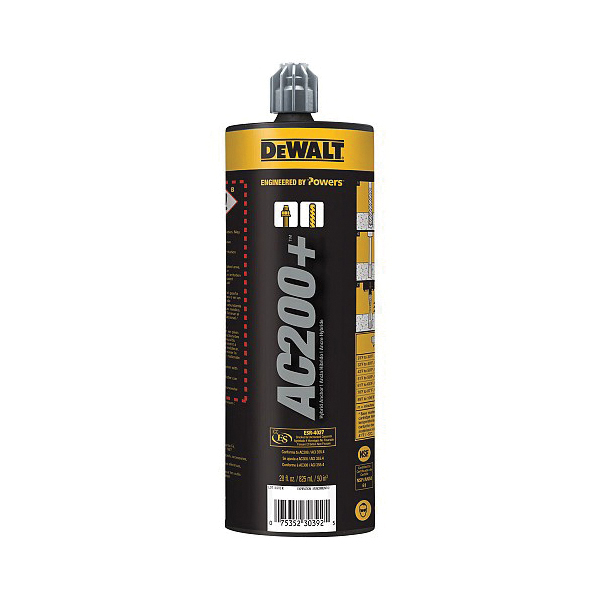 DeWALT® AC200™ PFC1271150 Dual Adhesive Cartridge, 28 oz