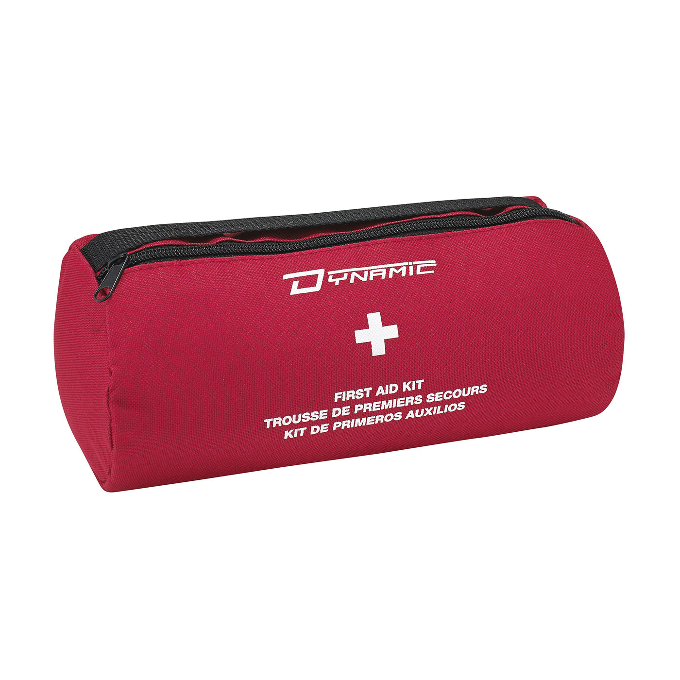 Dynamic™ FAKCSAT2SBN Bulk Small First Aid Kit, Portable/Wall Mount, 21 Components, Nylon Case, 4 in H x 9 in W