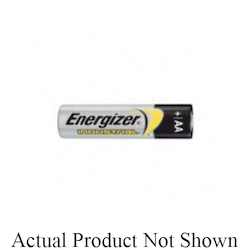 Energizer® EN91 Industrial Standard Battery, Alkaline, 1.5 V V Nominal, 2.85 Ah Nominal, AA