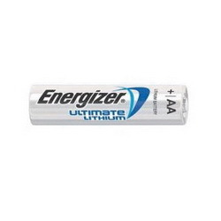 Eveready® L91BP-2 Lithium Battery, Lithium Iron Disulfide, 1.5 VDC Nominal, AA