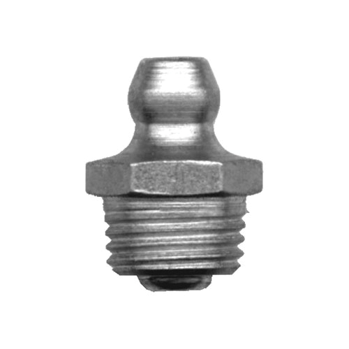 Fairview GN-911 90 deg Grease Nipple, 1/4-28 Thread, 0.69 in OAL, Zinc Plated, Steel