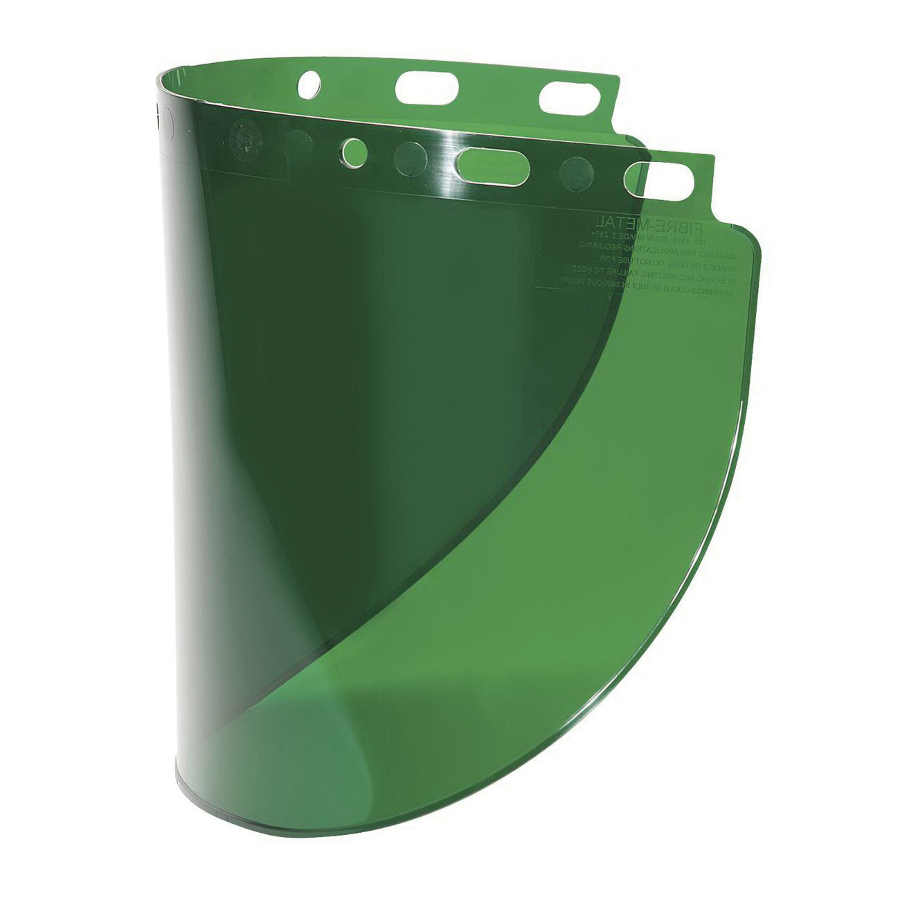 FibreMetal® by Honeywell 4178DGN Wide Faceshield Visor, Dark Green