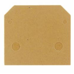Weidmuller 0380360000 End Plate, For Use With SAK Series Fuse Terminals, Polyamide 66, Beige