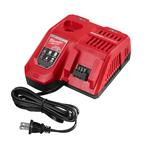 Milwaukee® M18™ M12™ 48-59-1808 Rapid Charger, For Use With M12™ and M18™ Battery, Lithium-Ion Battery, 1 Battery