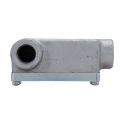 Crouse-Hinds Condulet® OELL1 OE Series Conduit Outlet Body With Cover, LL Body, 1/2 in Hub, Feraloy® Iron Alloy