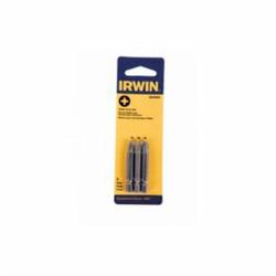 Irwin® 3521993C Power Bit Set, Phillips® Point, 3 Pieces, 1-15/16 in OAL, S2 Steel
