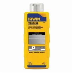 Irwin® Strait-Line® 64904 Standard Temporary Marking Chalk, White, 8 oz, Squeeze Bottle
