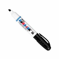 Markal® 096529 Dura-Ink® 55 Multi-Use Permanent Ink Marker, 1/16 to 3/16 in Medium Chisel Tip, Plastic Barrel, Black