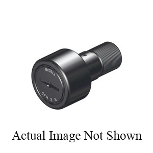 McGill® CAMROL® 2100512000 CFH Cylindrical OD Cam Follower With LUBRI-DISC®  Seal, 1 in Dia x 5/8 in W Roller, 5/8 in Dia x 1 in L Stud, Chrome Steel  Roller | Source Atlantic