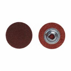Merit® 69957399709 Coated Abrasive Quick-Change Disc, 2 in Dia, 60 Grit, Coarse Grade, Aluminum Oxide Abrasive, Type TR (Type III) Attachment