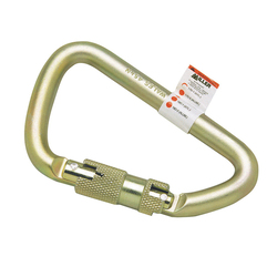 Miller® by Honeywell 17D-1/ Automatic Carabiner, 1 in Snap, Forged Alloy Steel