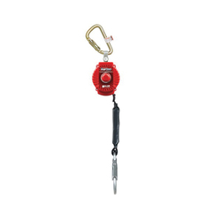 Miller® by Honeywell MFL-1-Z7/6FT TurboLite™ Personal Fall Limiter With Carabiner, 400 lb Load, 6 ft L, Polyester/Vectron® Core Line, Steel Hardware
