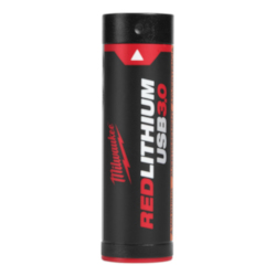 Milwaukee® 48-11-2131 REDLITHIUM™ USB Rechargeable Battery, Lithium-Ion, 4 V Nominal, 3 Ah Nominal