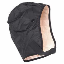 North® by Honeywell WL1 Dielectric Winter Liner, For Use With Hard Hats, Universal, Dielectric Outer Shell/Kasha Flannel Lining, Black