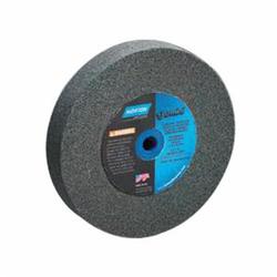 Norton® Gemini® Crystolon® 66252837187 Straight Bench and Pedestal Grinding Wheel, 6 in Dia x 1 in THK, 1 in Center Hole, 60 Grit, Silicon Carbide Abrasive