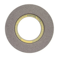 Norton® Gemini® 66253058315 Surface Grinding Wheel, 20 in Dia x 3 in THK, 10 in Center Hole, 46 Grit, Medium Grade, Aluminum Oxide Abrasive