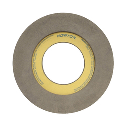 Norton® 66253222847 57A Centerless Feed Wheel, 12 in Dia x 6 in W, 5 in Hole, Type 7, 80 Grit