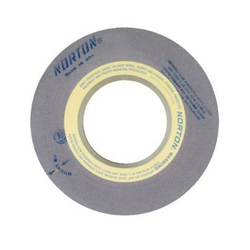 Norton® 66253285629 57A Straight Centerless Grinding Wheel, 24 in Dia x 2-1/2 in THK, 12 in Center Hole, 80/120 Grit, Aluminum Oxide Abrasive