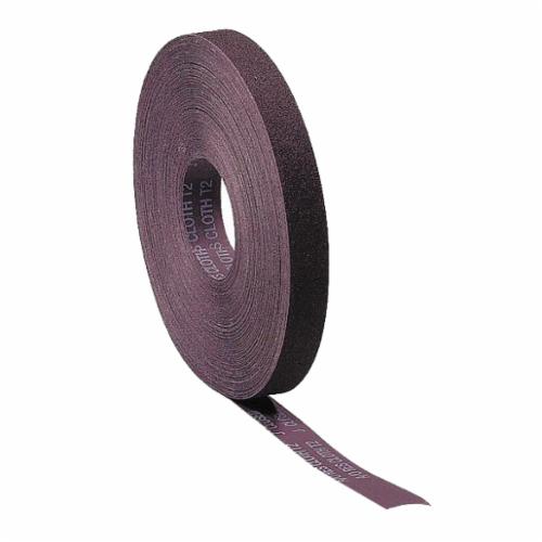 Aluminum Oxide Pack of 5 Grit P180 1 Width x 50yd Length Norton K225 Metalite Abrasive Roll Cloth Backing 
