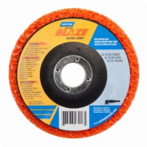 Norton® Blaze® Rapid Strip™ 66623303916 NonWoven Depressed Center Disc