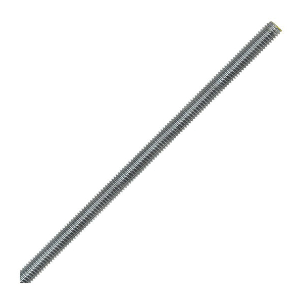 Paulin® 141-314 Uni-Rods® 141 Fully Threaded Rod, 1/4-20, 36 in OAL, Carbon Steel, Zinc Plated