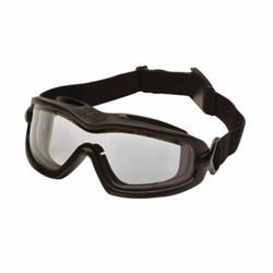 Pyramex® GB6410SDT V2G Plus™ Dual Pane Protective Goggles, H2X Anti-Fog/Anti-Static/Scratch-Resistant Clear Acetate/Polycarbonate Lens, 99 % UV Protection, Polyester Strap, ANSI Z87.1, CE EN 166, CAN/CSA Z94.3-07, MCEP GL-PD 10-12