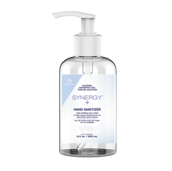 Superior Glove™ Synergy HS250 Hand Sanitizer With Pump Top, 250 mL Nominal, Bottle Package, Liquid Form, Alcohol/Sweet Odor/Scent, Clear