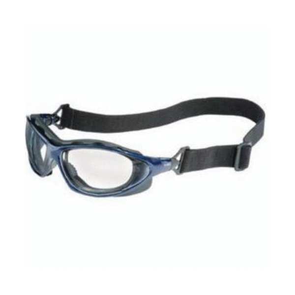 Uvex® by Honeywell S0620 Sealed Protective Goggles, Anti-Scratch/Hard Coat Clear Polycarbonate Lens, 99.99 % UV Protection, Elastic Strap, ANSI Z87.1-2003, CSA Z94.3-2007