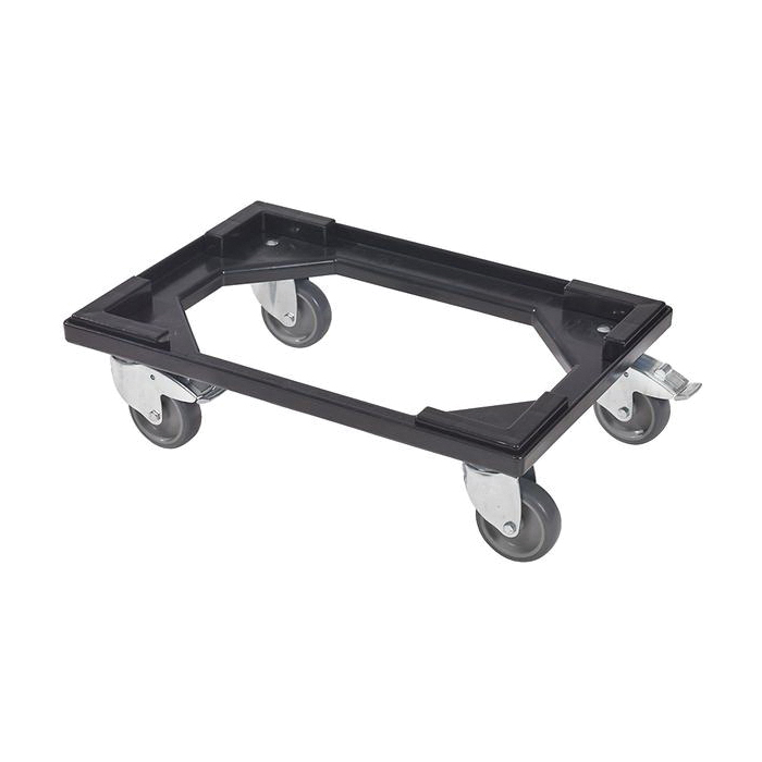 Walter Surface Technologies 55B083 CLEANBOX® Dip Dolly, 16-13/16 in L x 24-1/2 in W, Plastic