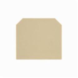 Weidmuller 0117960000 End Plate, For Use With SAK Series Modular Terminals, Polyamide 66, Beige
