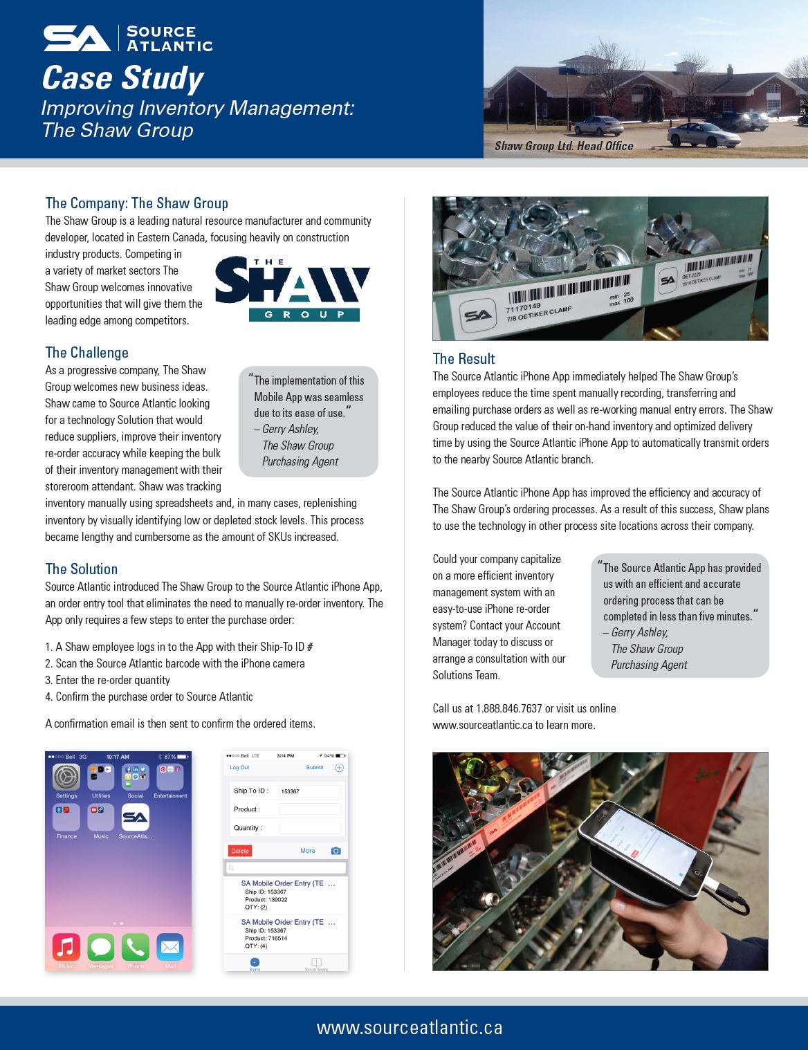 Source Atlantic Case Study: Mobile App