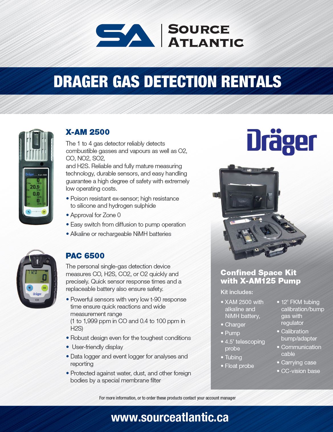 Draeger Gas Detection Rentals