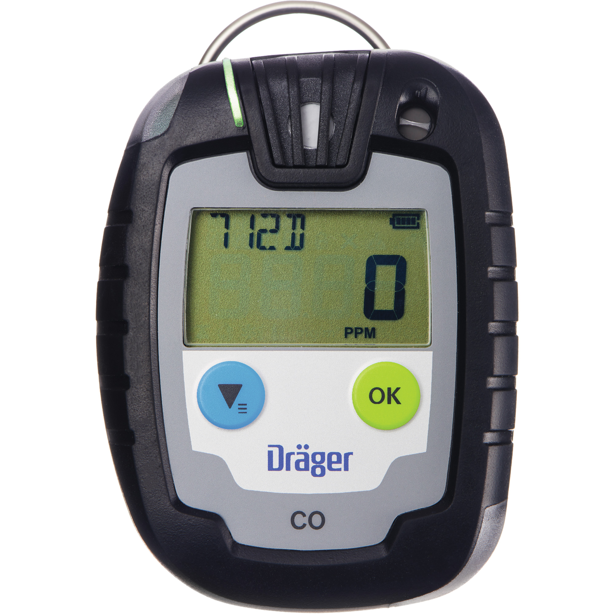 Dräger Pac® 8327611 Single Gas Monitor, Carbon Dioxide Gas, 0 to 2000 ppm Detection