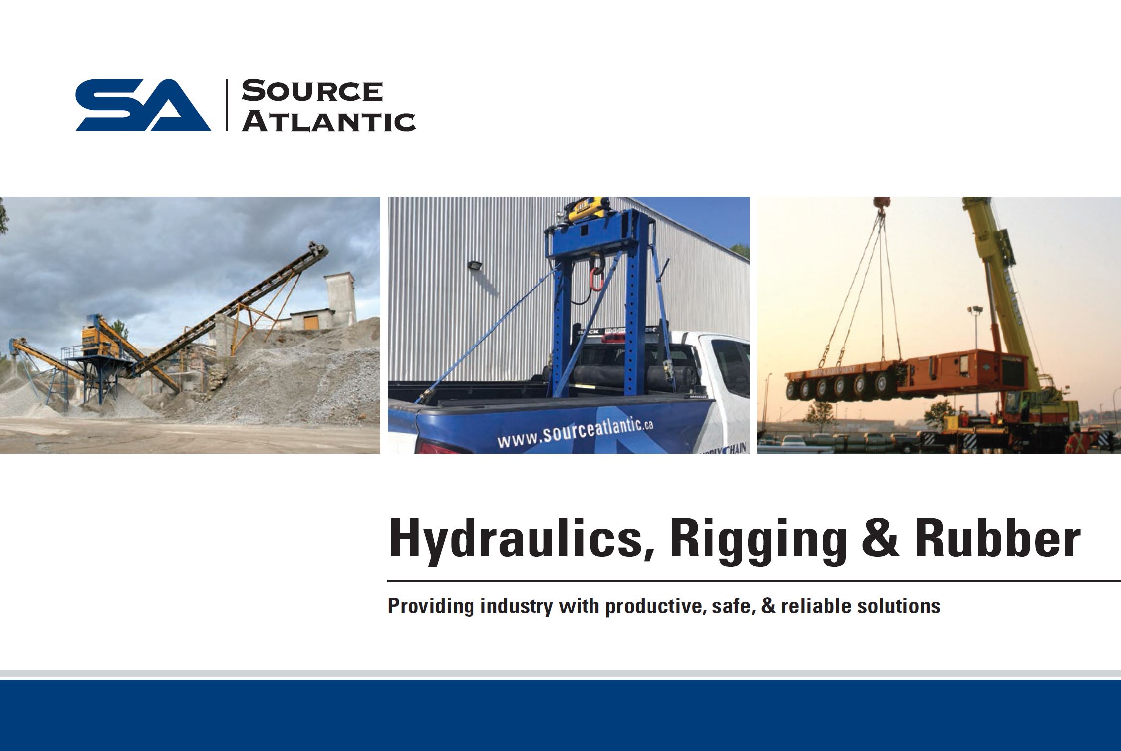 Hydraulics, Rigging and Rubber Brochure