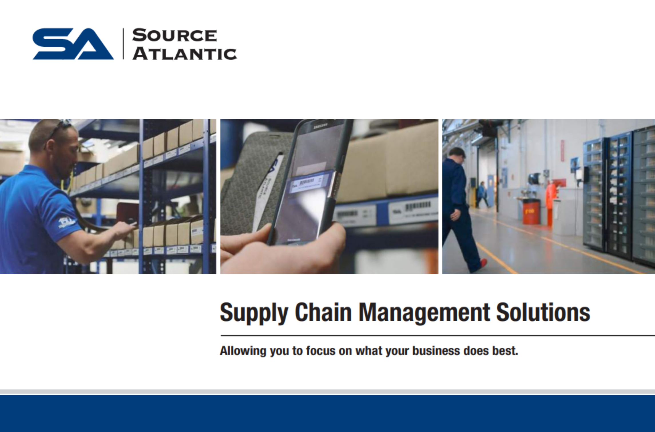 Supply Chain Management Solutions Brochure