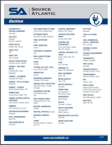 Electrical Products Line Card